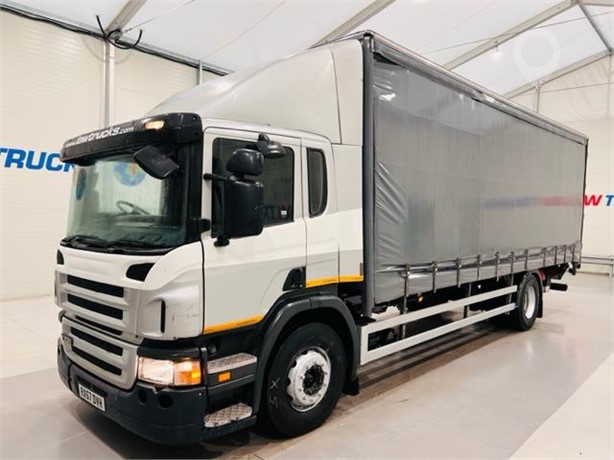 2007 SCANIA P380 Used Curtain Side Trucks for sale