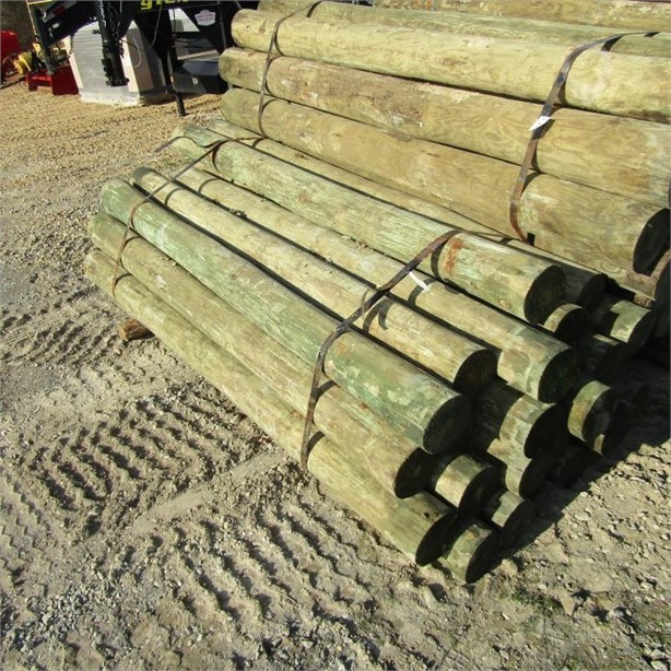 FENCE POSTS 7"X8' Used Fencing Building Supplies auction results