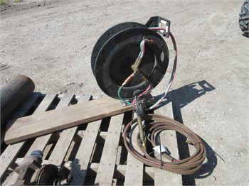 TORCH EXTENSION REEL RETRACTABLE WITH TORCH HOSE AND HEAD Metalworking Shop  / Warehouse Auction Results in COUNTY WEXFORD