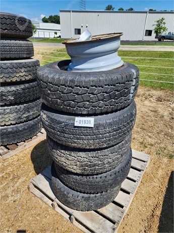 TIRES 265/75R16 Used Tyres Truck / Trailer Components auction results