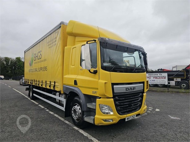 2017 DAF CF280 Used Curtain Side Trucks for sale