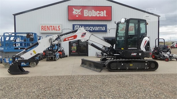 2024 BOBCAT E60R2 New Crawler Excavators for rent