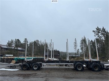 2011 TRAILER BYGG tømmerhenger Gebraucht Holztransporter zum verkauf