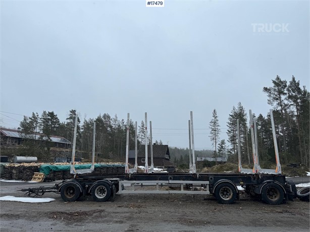 2011 TRAILER BYGG tømmerhenger Used Anhänger für Holztransport zum verkauf