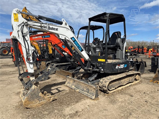 2023 BOBCAT E26 Used Mini (up to 12,000 lbs) Excavators for sale