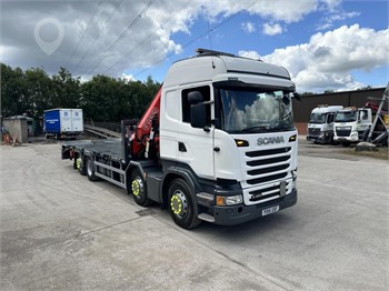 2015 SCANIA R450 Used Dropside Flatbed Trucks for sale
