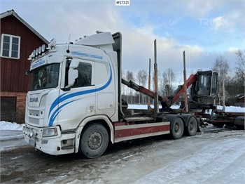2018 SCANIA R650 Gebraucht Holztransporter zum verkauf