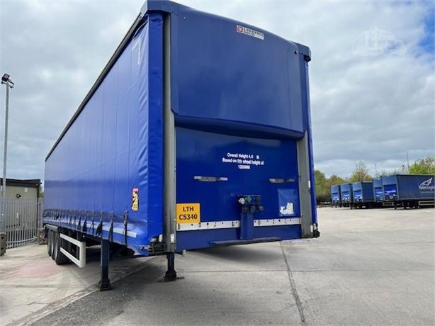 2016 LAWRENCE DAVID 13.6 m x 2.5 cm Used Curtain Side Trailers for sale