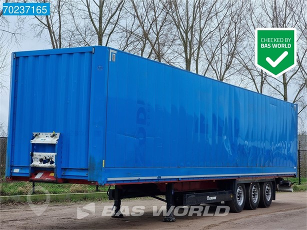 2016 KRONE SD LIFTACHSE KOFFER Used Box Trailers for sale