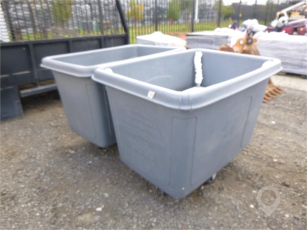 (1) LOT OF (2) RUBBERMAID 14 CU FT CONTAINERS Used Storage Bins - Liquid/Dry auction results