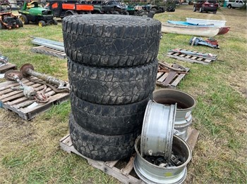 (4) 305/65R17 TIRES & RIMS Used Other auction results