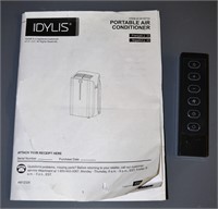 Idylis Portable Air Conditioner Instruction Manual