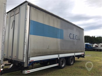 2007 OMAR 8.25 m x 250 cm Used Curtain Side Trailers for sale