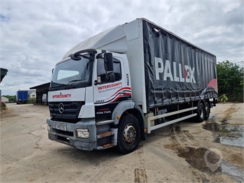 2010 MERCEDES-BENZ AXOR 2533 Used Curtain Side Trucks for sale
