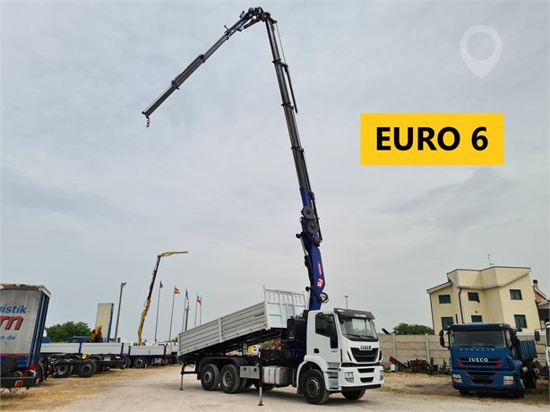 2014 IVECO STRALIS 460 Used Crane Trucks for sale