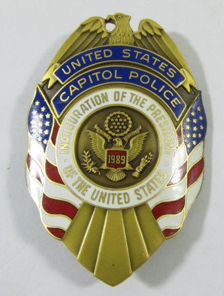 1989 USCP US Presidential Inauguration Badge | AZFirearms.com/Pot of ...