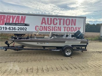 Fishing Boats Auction Results From Bryan Auction Company - Oelwein, Iowa