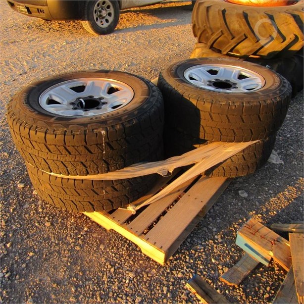(4) DODGE RIMS AND TIRES Used Tyres Truck / Trailer Components auction results