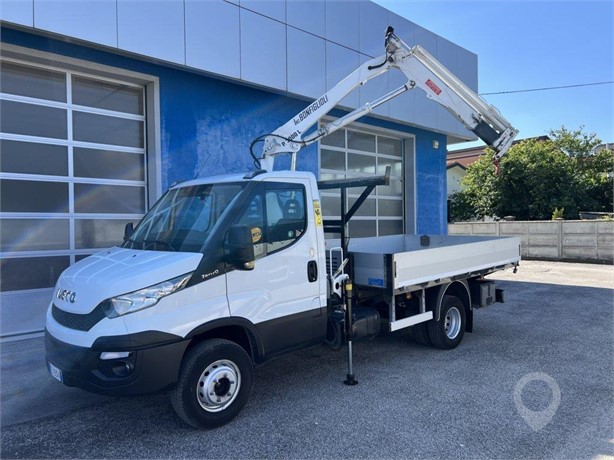 2015 IVECO DAILY 72-170 Used Dropside Crane Vans for sale