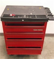 Task Force Rolling Red 4 Drawer Toolbox United Country Musick Sons
