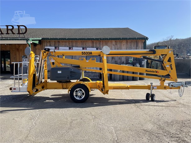 2024 HAULOTTE 5533A New Trailer-Mounted Boom Lifts for hire