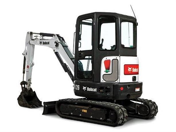 BOBCAT E26 Used Mini (up to 12,000 lbs) Excavators for rent