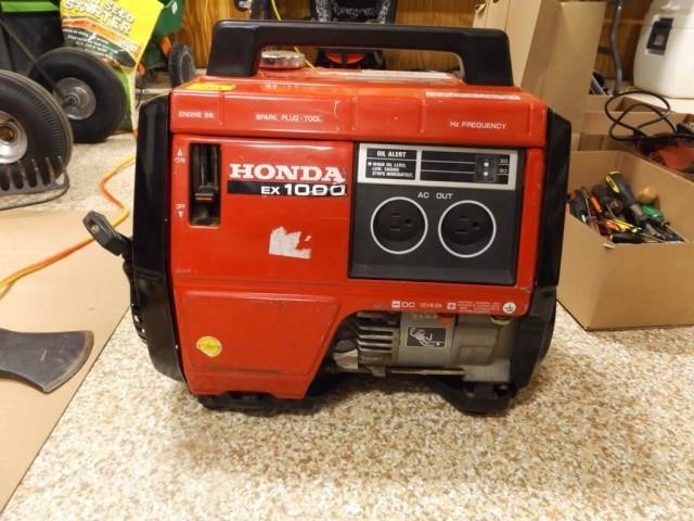 Honda Ex 1000 Generator Gas Powered Lippard Auctioneers Inc