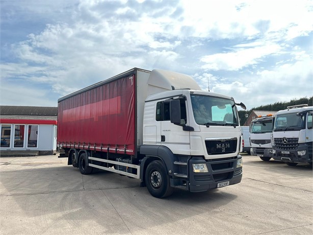2012 MAN TGS 26.320 Used Curtain Side Trucks for sale