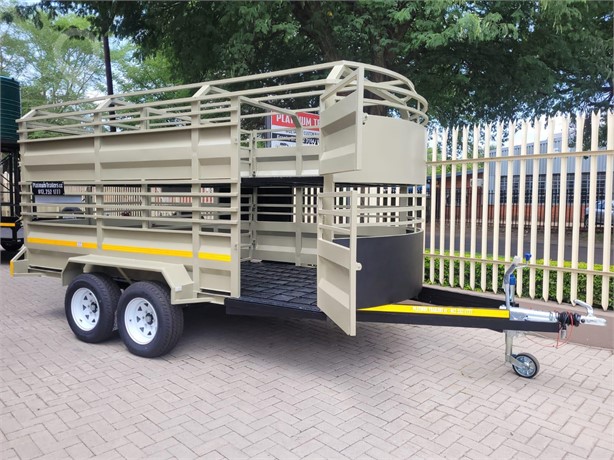 2024 PLATINUM TRAILERS SHEEP/CATTLE TRAILER COMBO New Livestock Trailers for sale