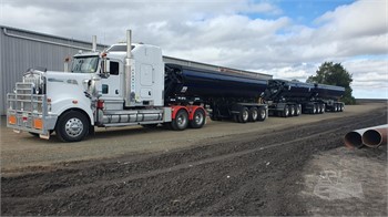 2019 AZMEB LUSTY EMS TRIAXLE Used Side Dump Trailers for hire