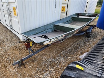 14' FLAT BOTTOM BOAT & TRAILER Used Small Boats auction results