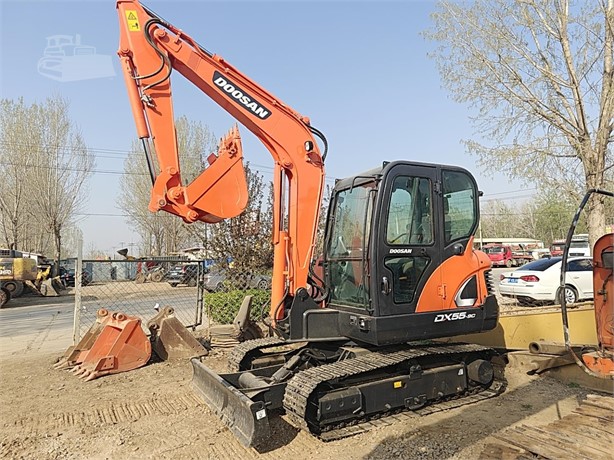 2021 DOOSAN DX55 (Refurbished 2024) Used クローラー掘削機