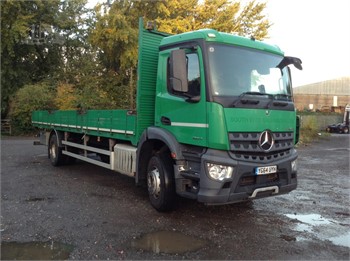 2014 MERCEDES-BENZ AROCS 1824 Used Dropside Flatbed Trucks for sale