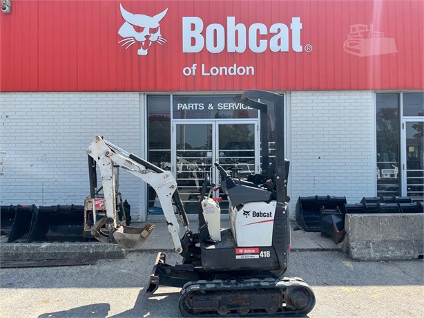 2017 BOBCAT 418AA Used Mini (up to 12,000 lbs) Excavators for sale