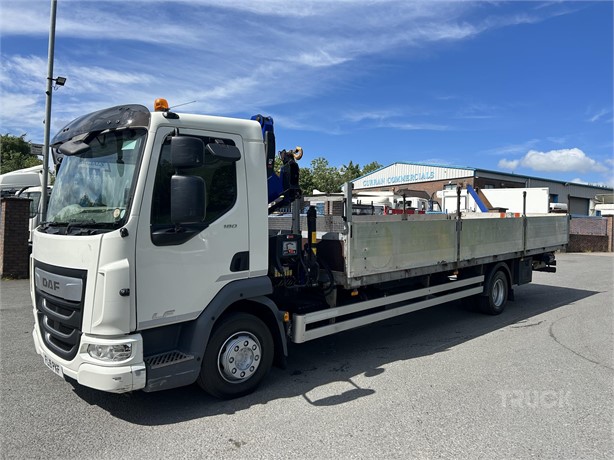 2019 DAF LF180 Used LKW mit ladekrane zum verkauf