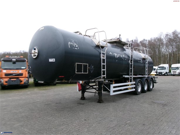 2002 MAGYAR CHEMICAL TANK INOX 37.4 M3 / 1 COMP / ADR 30/11/20 Used Chemical Tanker Trailers for sale