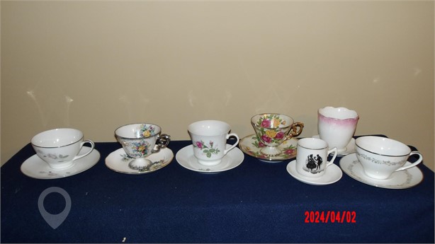 CUPS AND SAUCERS Used Other Antiques for sale