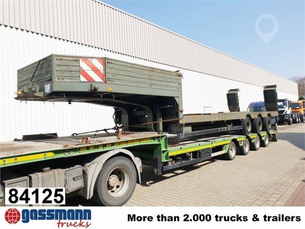 1984 FAYMONVILLE 11.9 m x 273 cm Used Low Loader Trailers for sale