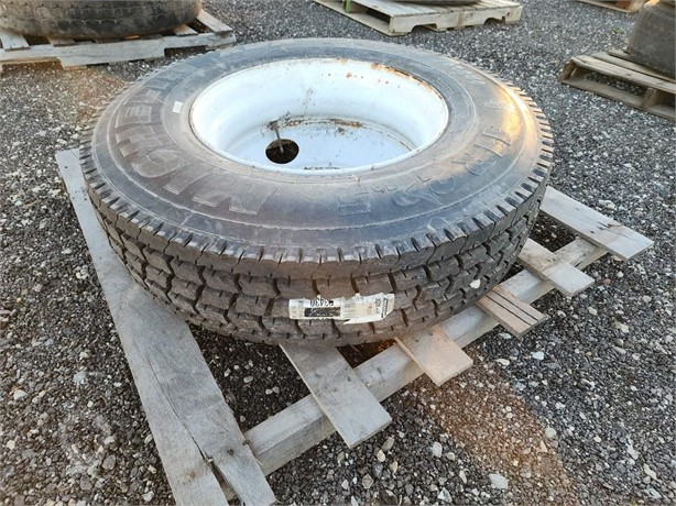 MICHELIN 11R22.5 TIRE & RIM Used Tyres Truck / Trailer Components auction results