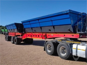2018 TOP TRAILER 45 CUBE SIDE TIPPER Used Tipper Trailers for sale