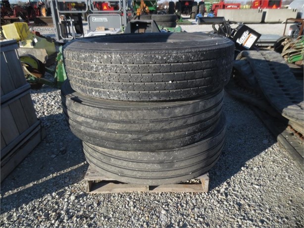 SEMI TIRES 3 COUNT Used Tyres Truck / Trailer Components auction results