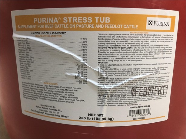 PURINA W & R STRESS TUB New Other for sale