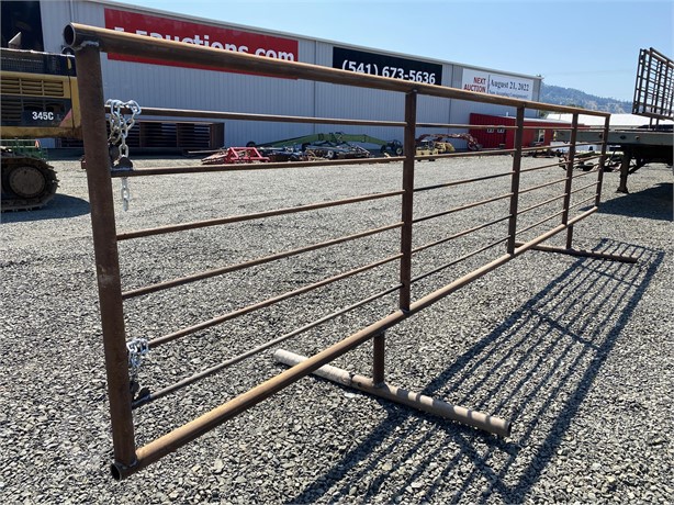 24' PIPE PANEL Used Livestock auction results