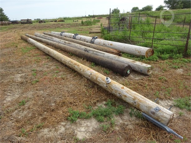 POLES WOOD Used Fencing Building Supplies auction results