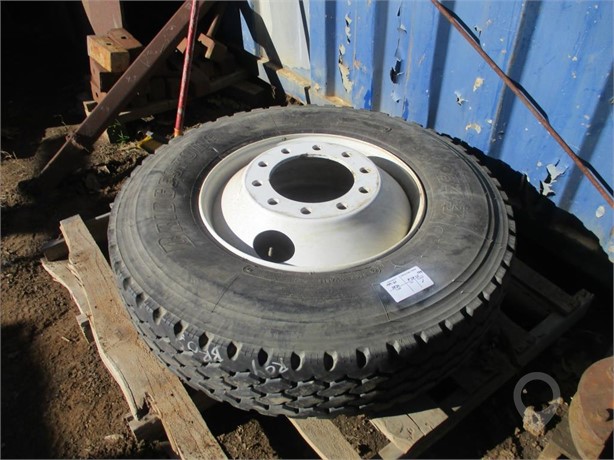 BRIDGESTONE 11R 22.5 TIRE & 10-LUG RIM Used Tyres Truck / Trailer Components auction results