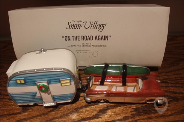 DEPARTMENT 56 SNOW VILLAGE ON THE ROAD AGAIN Used Other Collectibles auction results
