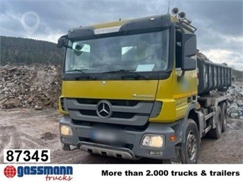 2013 MERCEDES-BENZ ACTROS 3346 Used Hook Loader Trucks for sale