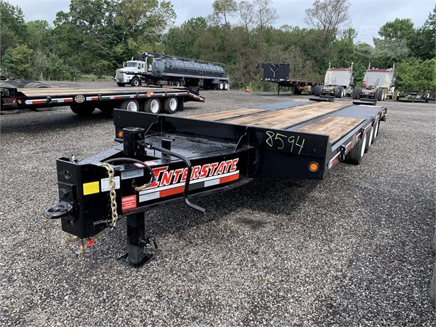 2021 INTERSTATE TRAILERS 50DLA / 25-TON FLATBED PUP Used Tag for rent