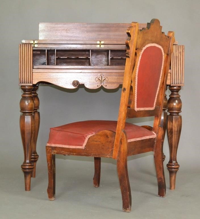 Antique Cron Kills Spinet Desk Chair 345 Auction