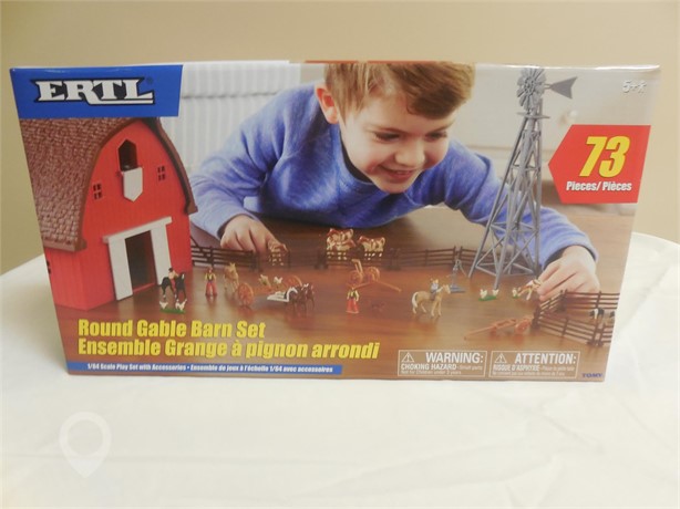 ERTL 1/64 ROUND GABLE BARN SET New Die-cast / Other Toy Vehicles Toys / Hobbies for sale